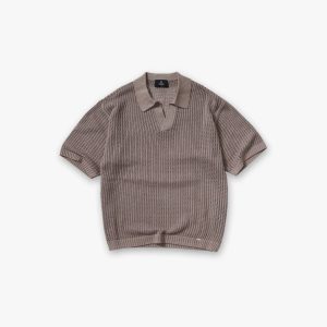 Beverly Knit Polo - Vintage Khaki