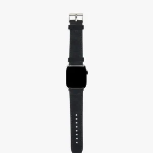 Suede Watch Strap - Jet Black